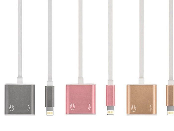  Cáp Lightning sang 3.5mm hỗ trợ sạc cho Apple iPhone 7, 7 Plus 