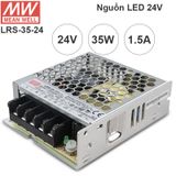  Nguồn DC LED 24V-1.5A 36W Meanwell LRS-35-24 