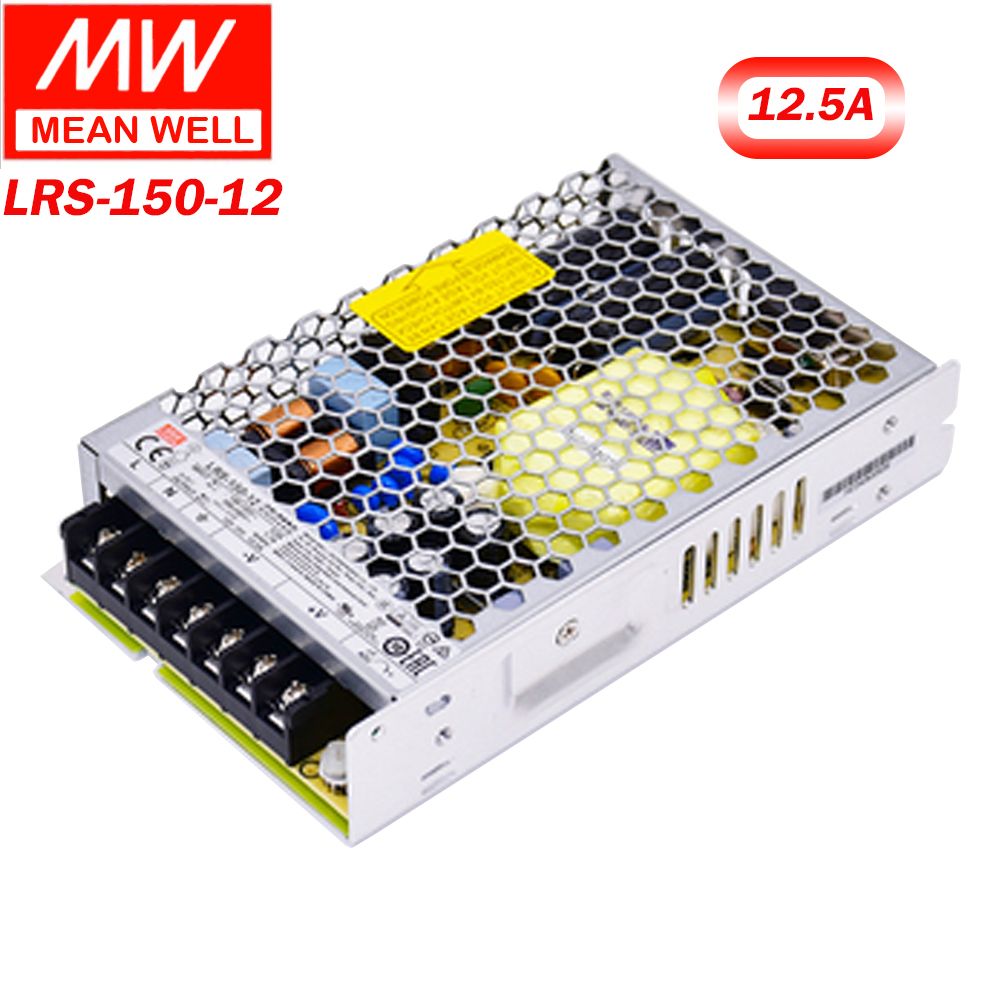 Nguồn DC LED 12V-12.5A 150W Meanwell LRS-150-12