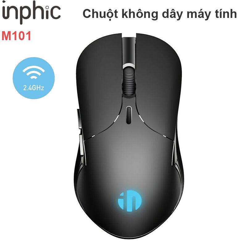 Chuột không dây 2.4GHz 1600DPI Inphic M101