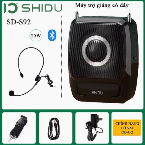 Máy trợ giảng có dây shidu SD-S92 công suất cao 25W