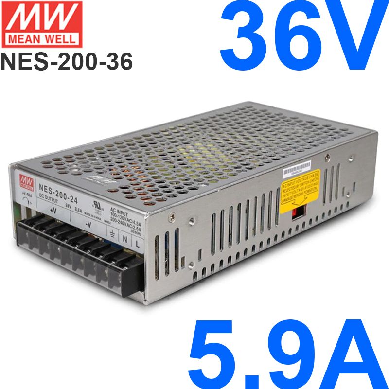  Nguồn tổng DC 36V MeanWell NES 2.7A | 5.9A | 9.7A 