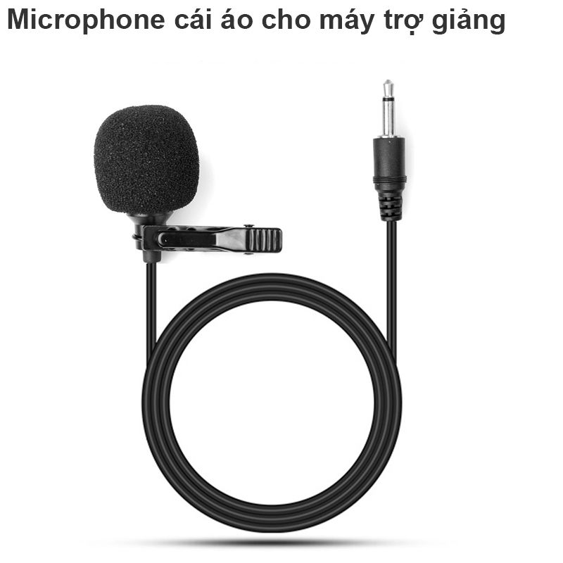  Micro cài áo dùng cho máy trợ giảng có khuếch đại âm thanh 