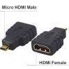 Đầu chuyển Micro HDMI sang HDMI và HDMI sang Micro HDMI và Micro HDMI sang Mini HDMI