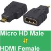 Đầu chuyển Micro HDMI sang HDMI và HDMI sang Micro HDMI và Micro HDMI sang Mini HDMI