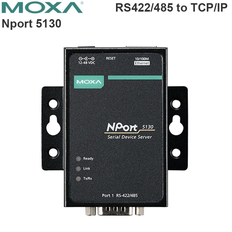 Bộ chuyển RS422 RS485 sang ethernet TCP/IP Moxa Nport 5130