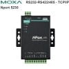 1 port RS232 1 port RS485/422 to ethernet TCP/IP Moxa nport 5230