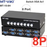  Switch VGA 8 Port - Chuyển mạch 8 CPU ra 1 màn hình MT-VIKI MT-15-8H 