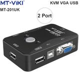  KVM Switch 2 port USB Chuyển mạch 2 CPU ra 1 màn hình MT-VIKI MT-201UK 