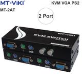  KVM Switch 2 port PS2 Chuyển mạch 2 CPU ra 1 màn hình MT-VIKI MT-2AT 