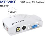  Bộ chuyển đổi VGA sang S-video và AV MT-PT01 MT-VIKI 