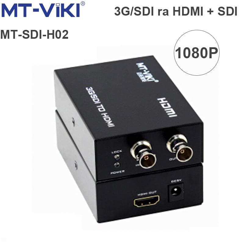 Bộ chuyển đổi 3G SDI to HDMI SDI MT-VIKI MT-SDI-H02