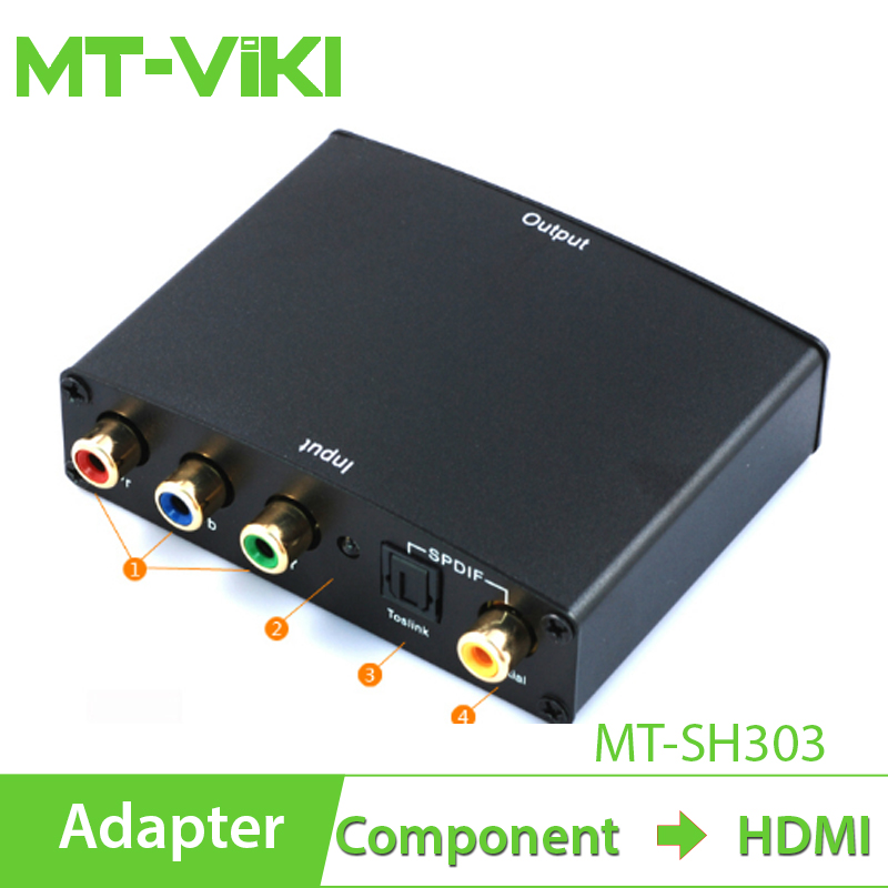 Bộ chuyển đổi YPbPr sang HDMI - MT-SH303- chính hãng MT-VIKI