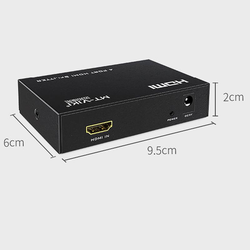  Bộ chia HDMI splitter V1.4 4 port 4K30Hz 3D MT-VIKI MT-SP104M 