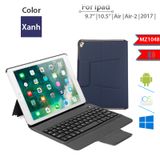  Bàn phím bao da Bluetooth cho iPad Air Air 2 Gen 6 Pro 9.7 New iPad 2018 MZ1048 