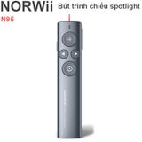  Bút trình chiếu kỹ thuật số spotlight kiêm chuột bay cho màn hình LED LCD TV Norwii N95Pro 