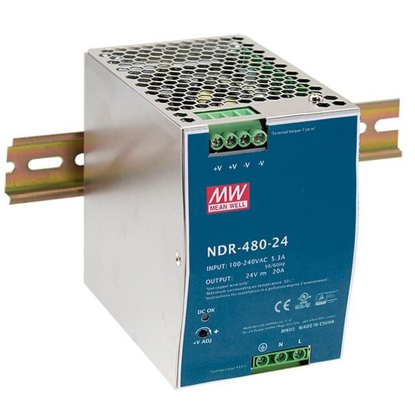 Nguồn DC 24V Meanwell NDR-480-24