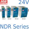 Nguồn DIN DC 24V công nghiệp Meanwell NDR Series 24V 3.2A l 5A l 10A l 20A