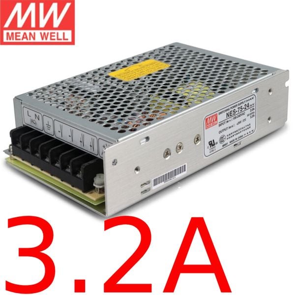 Nguồn DC Meanwell NES-75-24 24V 3.2A 75W