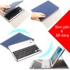 Bao da bàn phím bluetooth cho iPad Pro 9.7 inches iPad Air 1 Air 2 RK8907 màu hồng