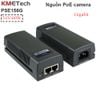 Adapter POE 54V-60W 2 Port(1 Data in+ 1 Data PoE Out), tốc độ 10/100/1000 Gigabit KMEtech PSE156G