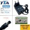 Nguồn adapter 5V-2A 5.5 x 2.5mm chính hãng TTA QWY-0502