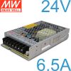 Nguồn DC LED 24V-6.5A 156W Meanwell LRS-150-24