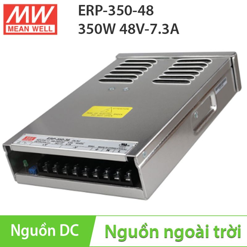  Nguồn ngoài trời 48V-7.3A 350W Meanwell ERP-350-48 