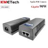 Bộ nguồn POE+ KMEtech PSE802bt chuẩn IEEE 802.3bt tốc độ 1Gbps 56v 90W
