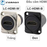  Đầu cắm HDMI cái female âm tường âm sàn Coraon LC-HDMI-B (gim thẳng) 