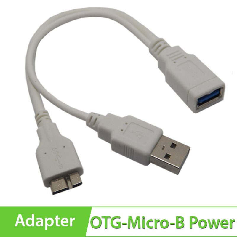 Cáp USB 3.0 OTG có nguồn ngoài, Cáp USB phụ kiện điện tử