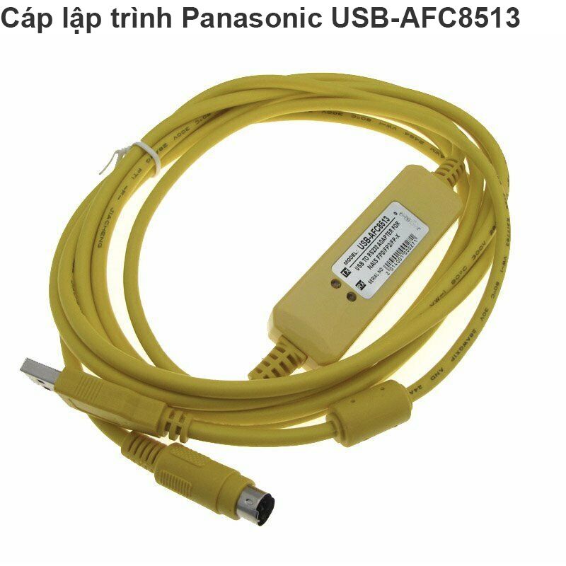 Cáp lập trình Panasonic PLC USB-AFC8513 USB to RS232 Adapter for NAIS FP0/FP2/FP-X