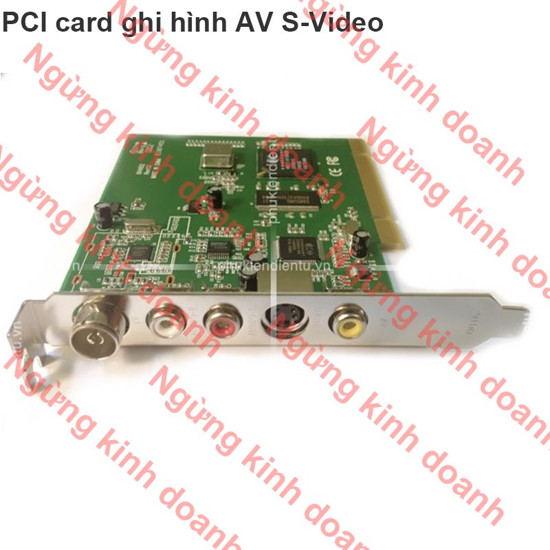 Card PCI ghi hình AV, Svideo, BNC B-GO BV4652