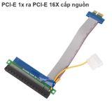  Cáp chuyển đổi PCI-E 1X sang PCI-E 16X có cấp nguồn 