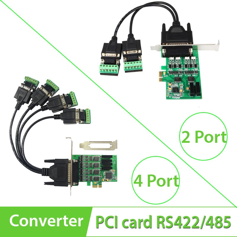 Card chuyển đổi PCI-E to RS422/RS485 IOCREST 2 port & 4 port ( IO-PCE352-PR2S/ IO-PCE352-PR4S)