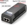 Adapter POE 48-56V/30W 2 Port tốc độ Gigabit KMETech PSE802G