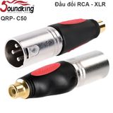  Đầu chuyển RCA sang XLR male - female Soundking 