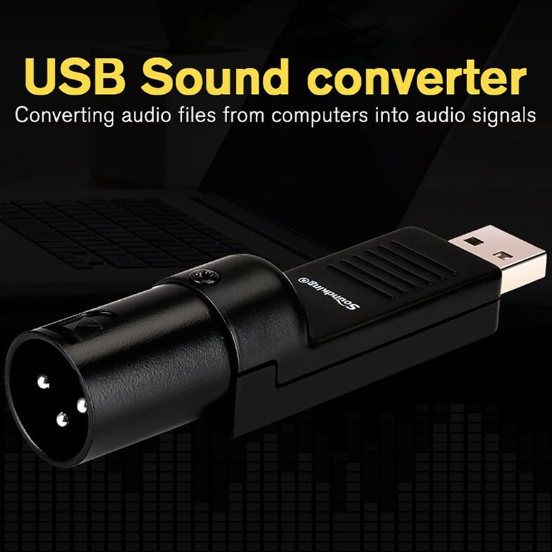 USB to XLR 3 pin male Soundking QRPC60