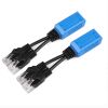 Thiết bị gộp 2 đường internet vào 1 dây mạng và tách thành 2 - Bộ gộp cáp mạng 2 vào 1 RJ45 Splitter uPoE