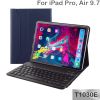 Bàn phím bao da bluetooth cho New iPad Pro iPad gen 6 Air 9.7'' T1030E