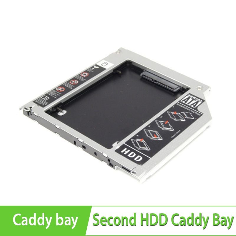 Second HDD Caddy Bay- Lắp ổ cứng thứ 2 cho Macbook qua khay CD 128mm*128mm*9.5mm