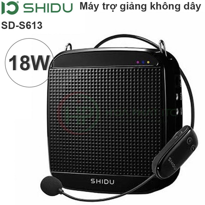 Máy micro trợ giảng Wireless không dây Shidu SD-S613 công suất 10W