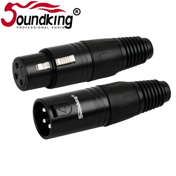 Đầu hàn jack XLR cannon Soundking Female QRP-C11 & Male QRP-C12