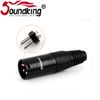 Đầu hàn jack XLR cannon Soundking Female QRP-C11 & Male QRP-C12