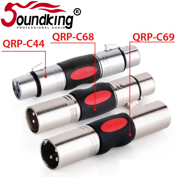 Đầu nối XLR Cannon Soundking Male - Male QRP-C69 | Male - Female QRP-C68 | Female - Female QRP-C44