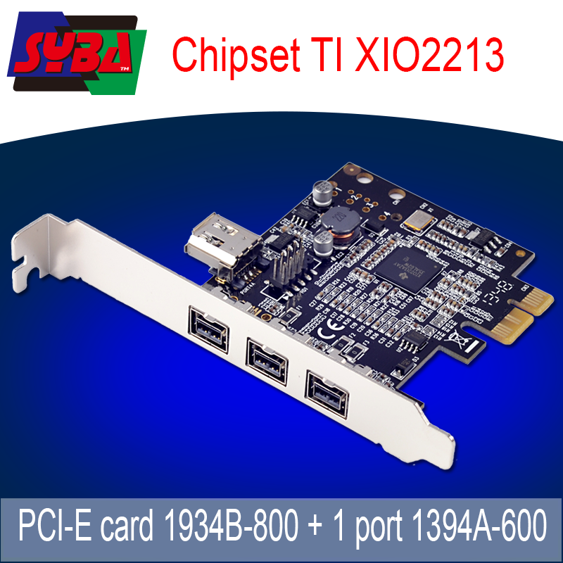 Card PCIE 1X to Firewire 800 (1394B), Card phụ kiện điện tử