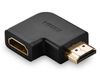 Đầu HDMI bẻ góc khuỷu tay (bên trái) Ugreen 20111