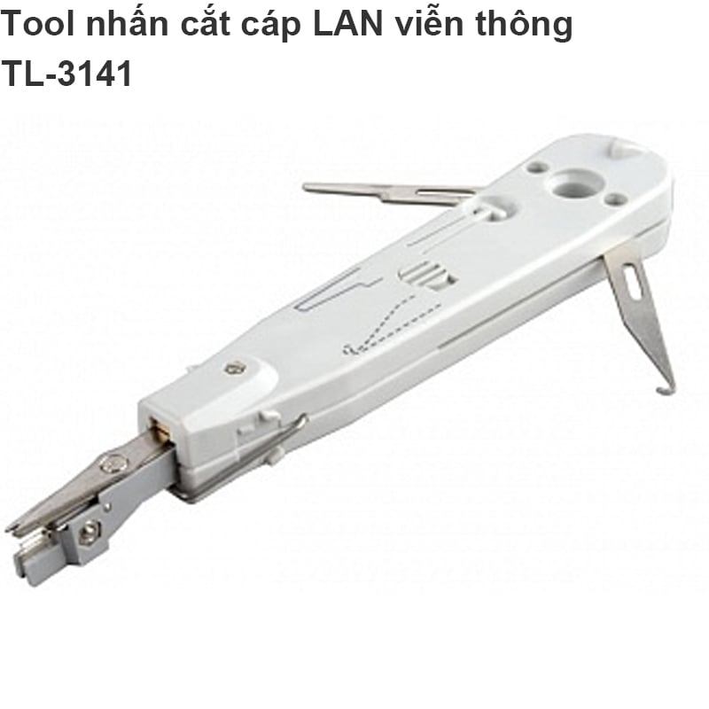 Tool nhấn cắt cáp mạng cáp điện thoại Drakat TL-3141