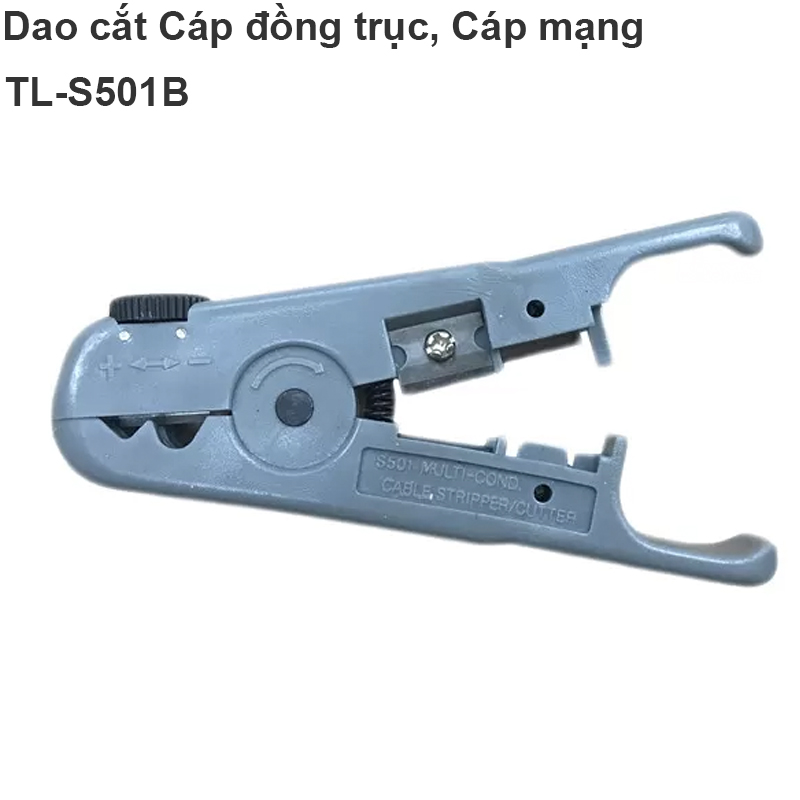 Dao quay tuốt cắt cáp đồng trục cáp mạng TL-S501B