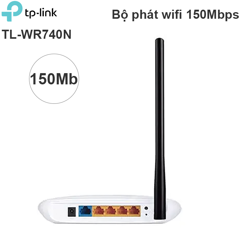 Bộ phát Wireless TP-Link TL-WR740N - 150Mps